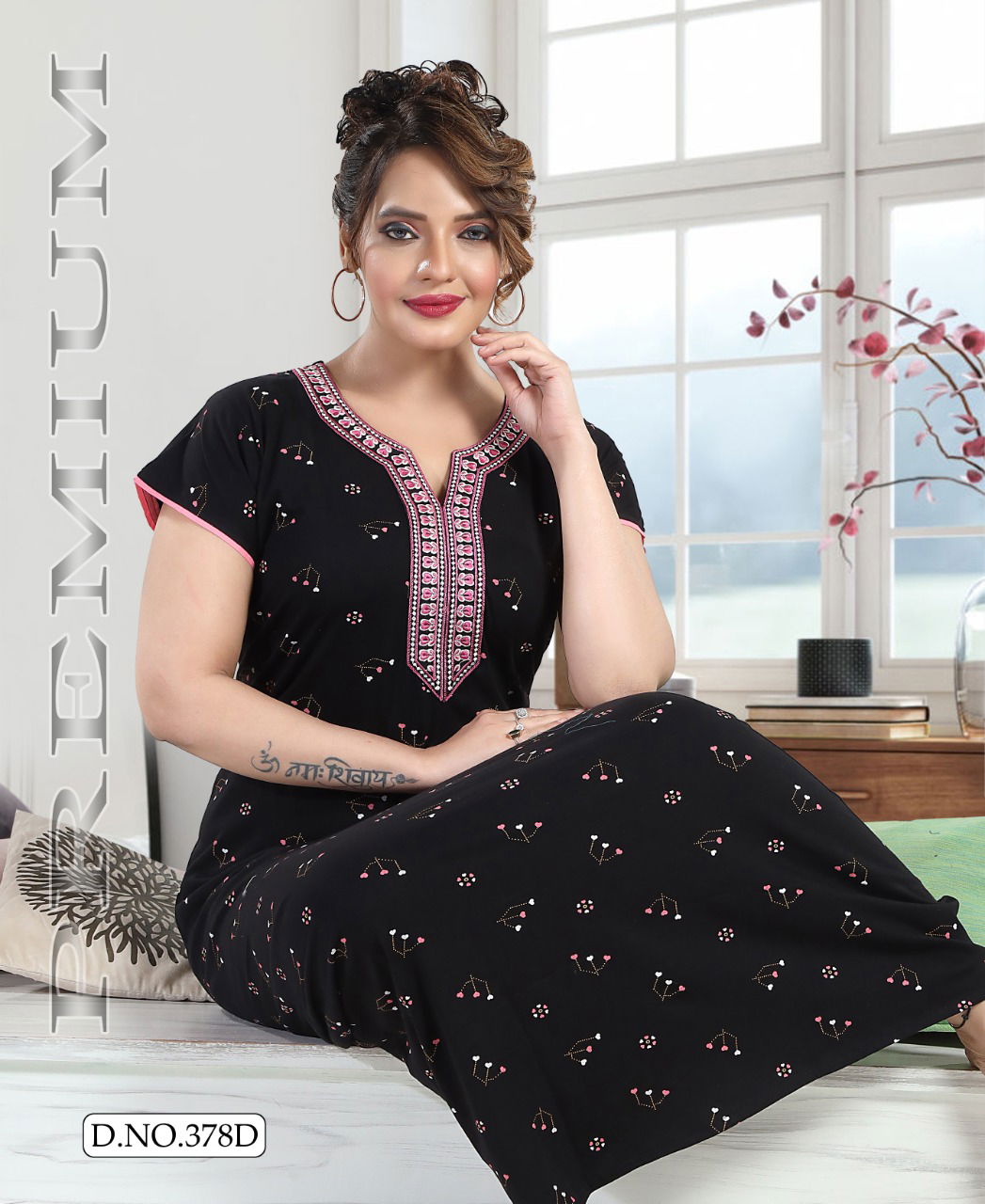 Trendz Shinker Vol 378 Daily Wear Nighty Wholesale Night Suits
